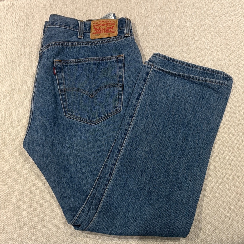 Levi's Men's Classic Indigo Straight Jeans